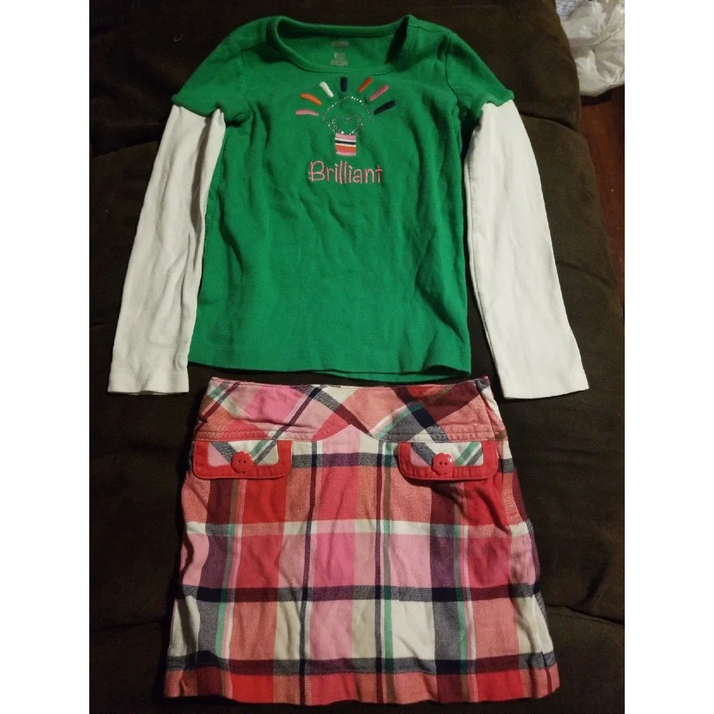 Gymboree smart little lady 5‎ 6 outfit